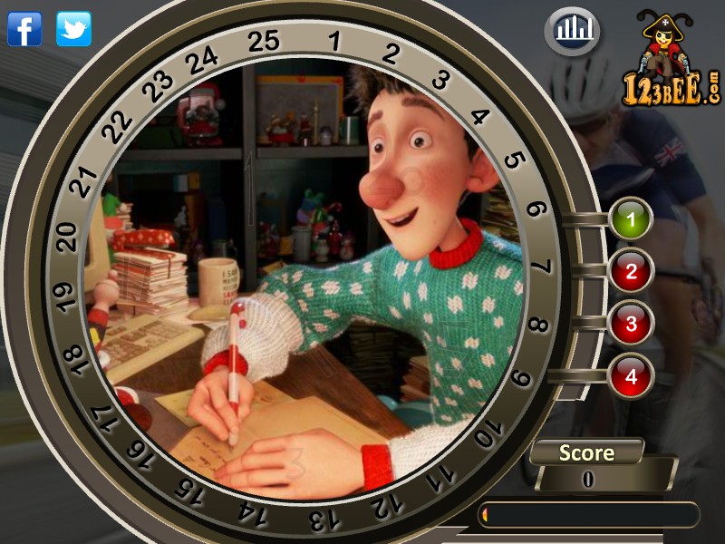 Arthur Christmas - Find the Numbers